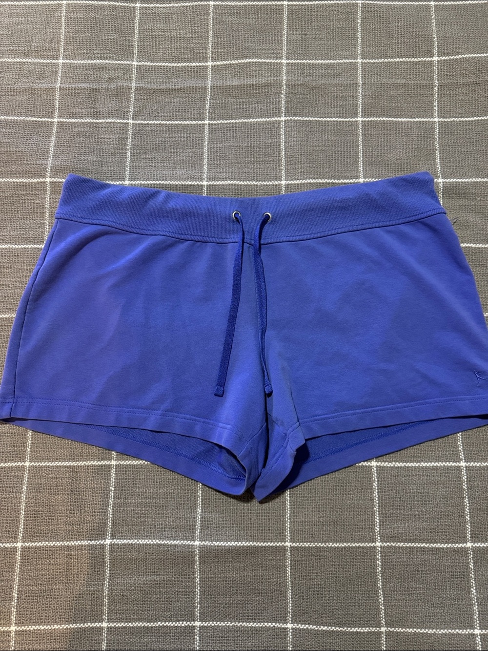 Danskin Now Periwinkle Athletic Lounge Shorts with Drawstring
